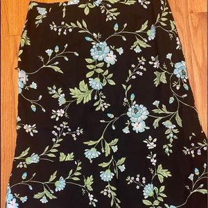 Ann Taylor Skirt 100% Cotton with lining